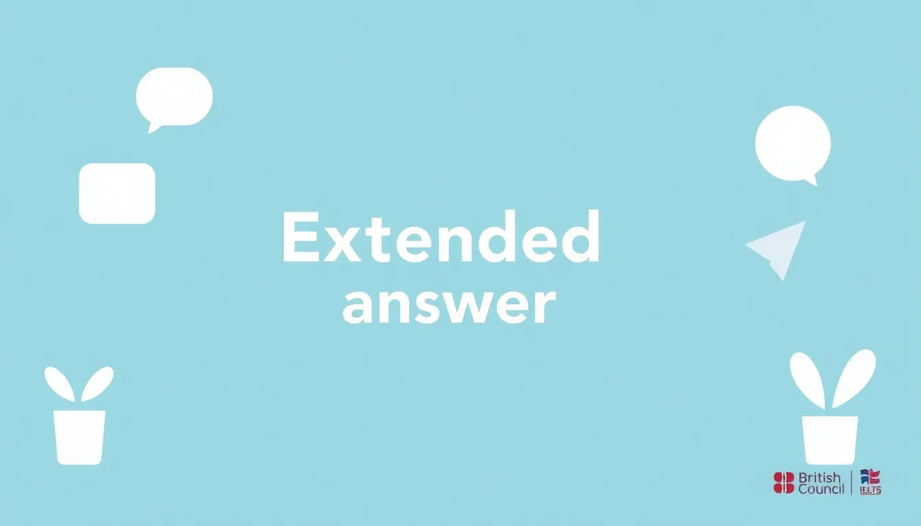 Extended answer