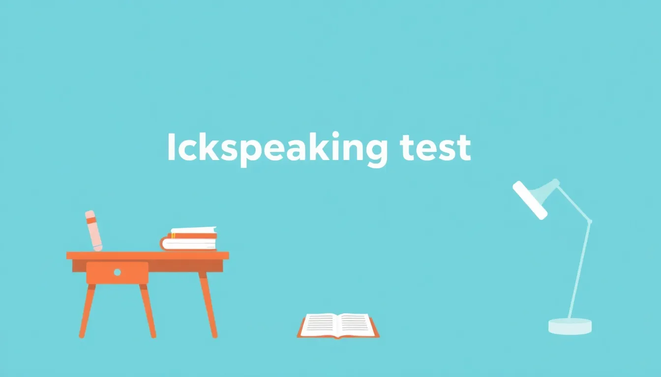 Mock speaking test